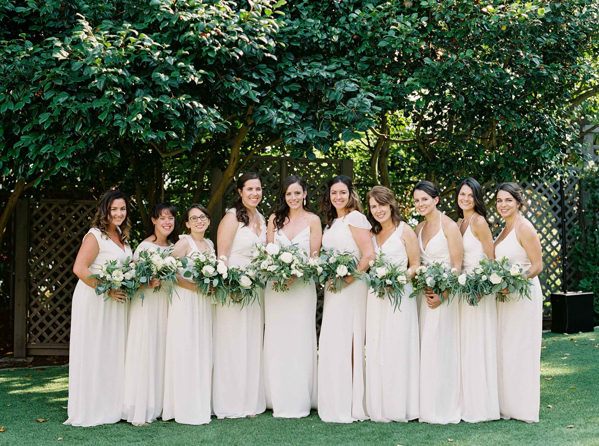 Elegant Green and White Wedding at The Admiral's House